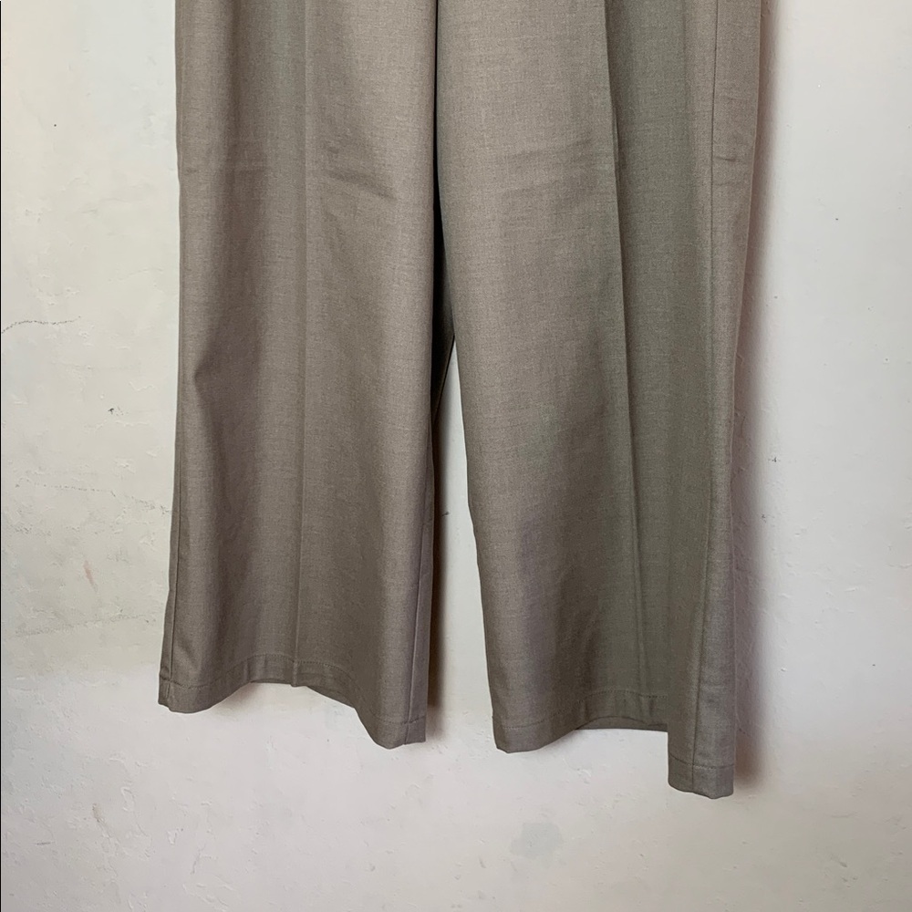 Madewell The Harlow Wide-Leg Trouser in Brushed Twill NWT Size 12 - Picture 4 of 9